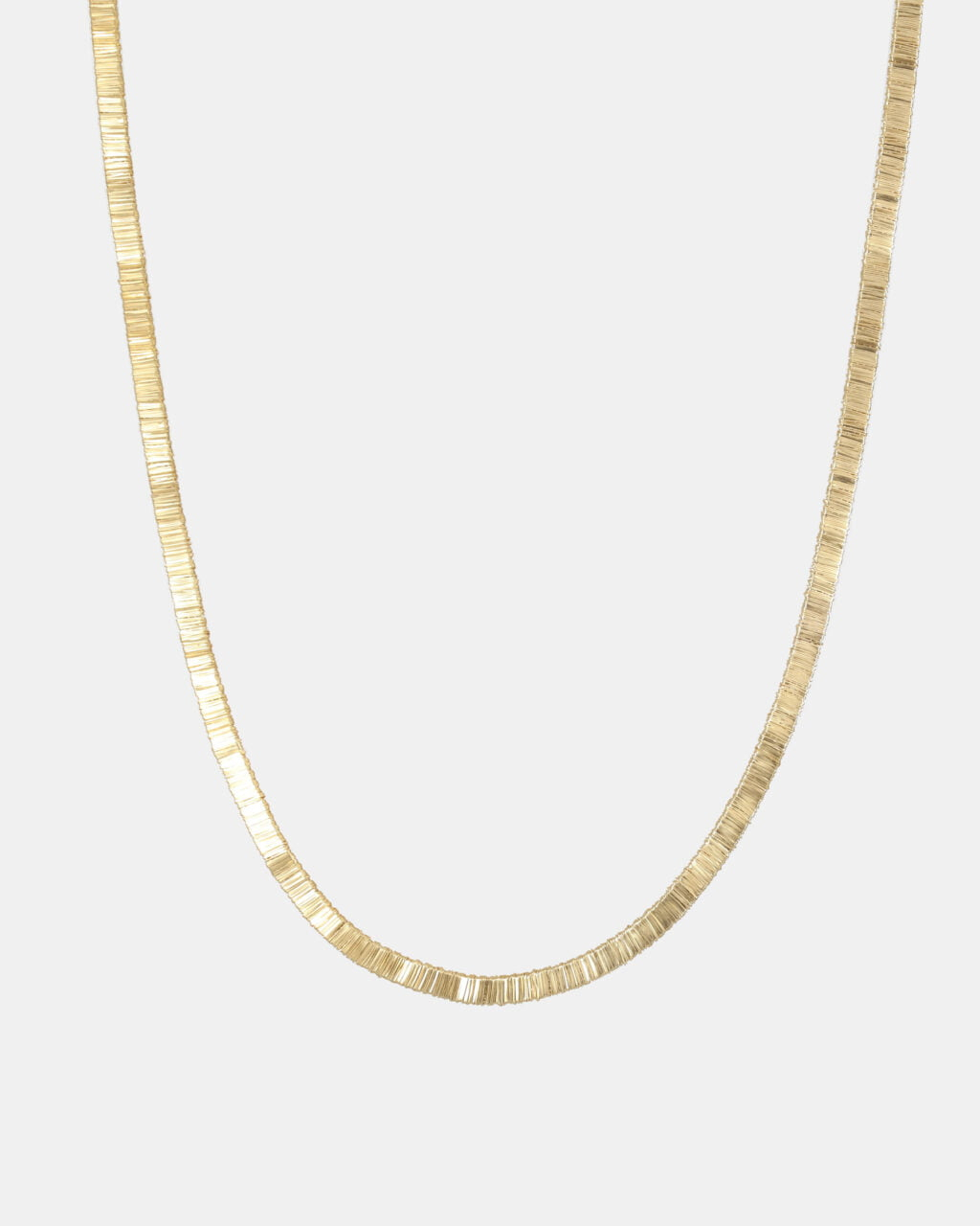 TJOAN Jewelry Luminette Necklace 18K Solid Gold